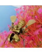 Sculpture Steampunk Bee Decor Metal