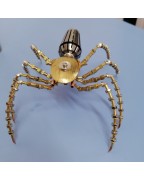 Metal Sculpture Insect Spider Charmp