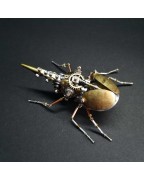 Steampunk Mechanical Baldworm Ornaments