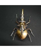 Steampunk Mechanical Baldworm Ornaments