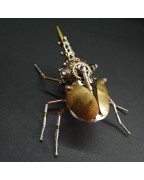 Steampunk Mechanical Baldworm Ornaments