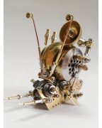 Steampunk Mechanical Snail Decoration