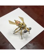 Mechanical Insect Fly sculpture