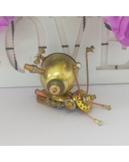 Steam Snail Steampunk Mechanical Insect Iron Bug