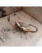 Steampunk Mechanical Golden Scorpion Crafts