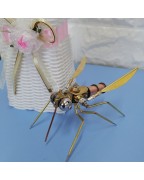 Steampunk Mechanical Insect Mosquito Sculpture