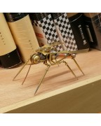 Steampunk Metal Sculpture Insect Home Decor