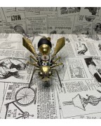 Steampunk Mechanical Wasp Ornaments