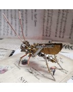 Steampunk Mechanical Grasshopper Decor