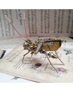 Steampunk Mechanical Grasshopper Decor