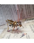 Steampunk Mechanical Grasshopper Decor