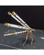 Steampunk Mechanical Damselfly Ornaments